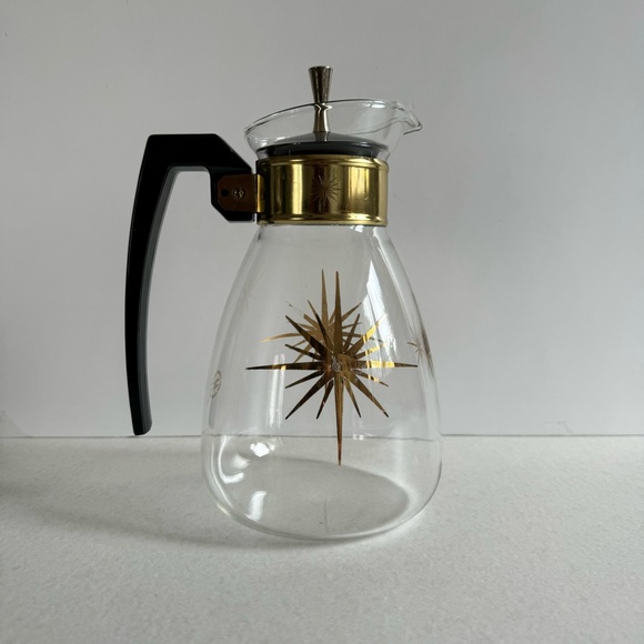 Vintage Midcentury Atomic Coffee Carafe - Picture 2 of 16